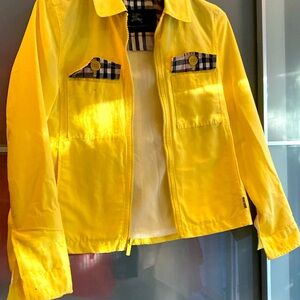Cool yellow Burberry jacket
